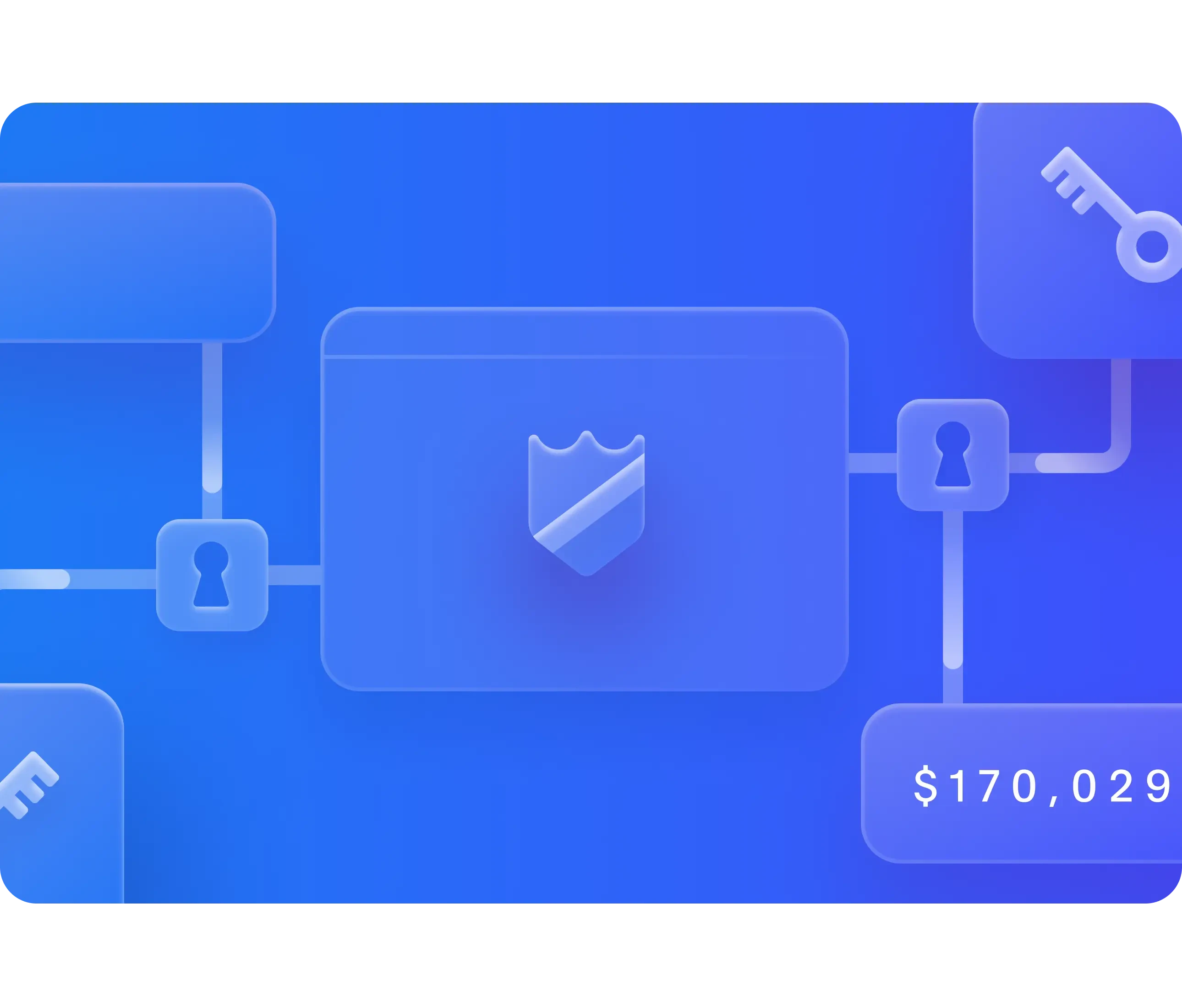 eye, line, and cards ui