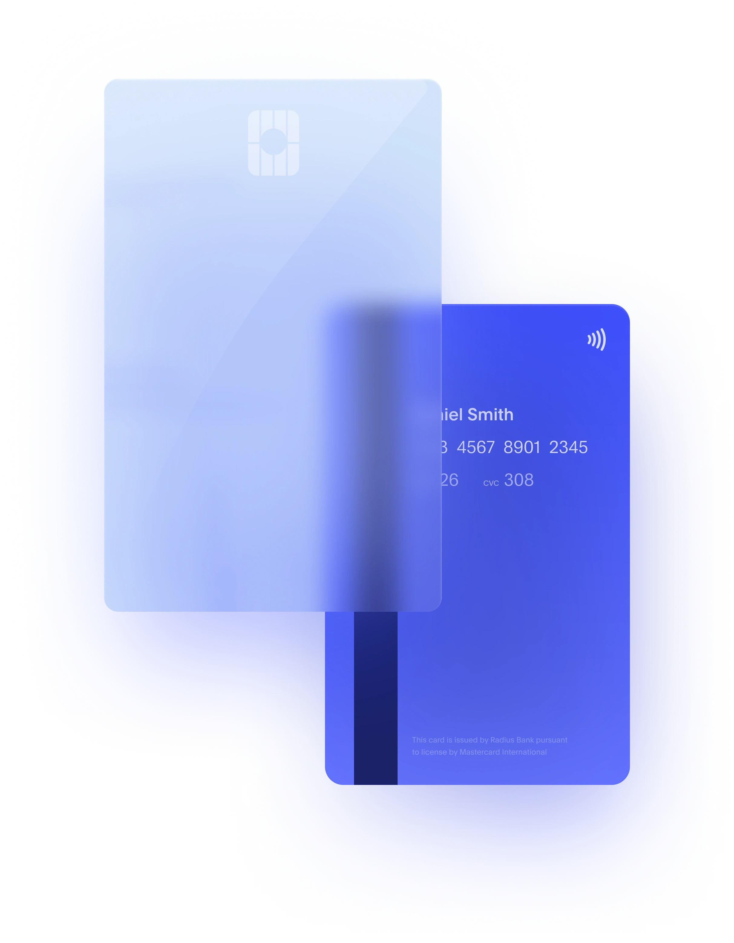 two credit cards